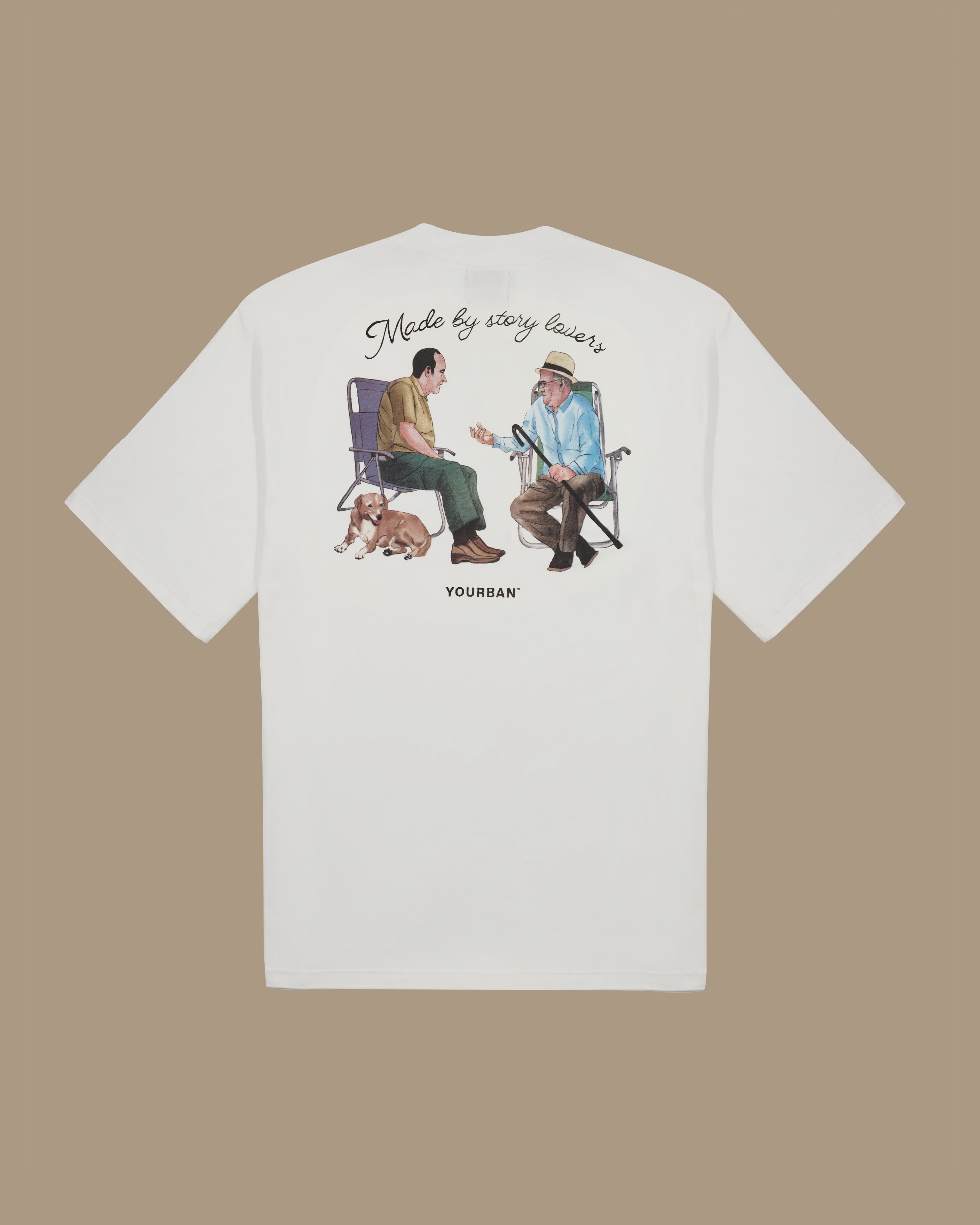 T-Shirt Story Lovers Off-White