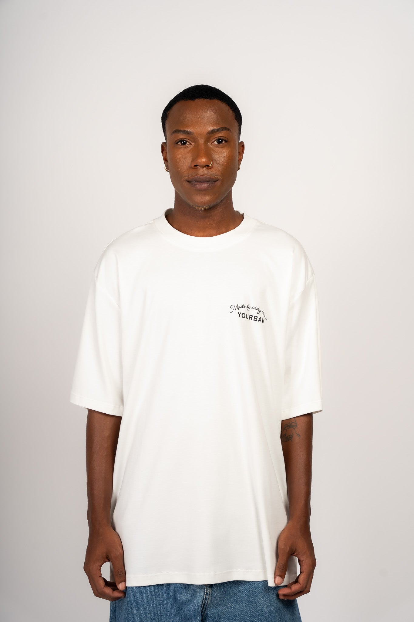 T-Shirt Story Lovers Off-White