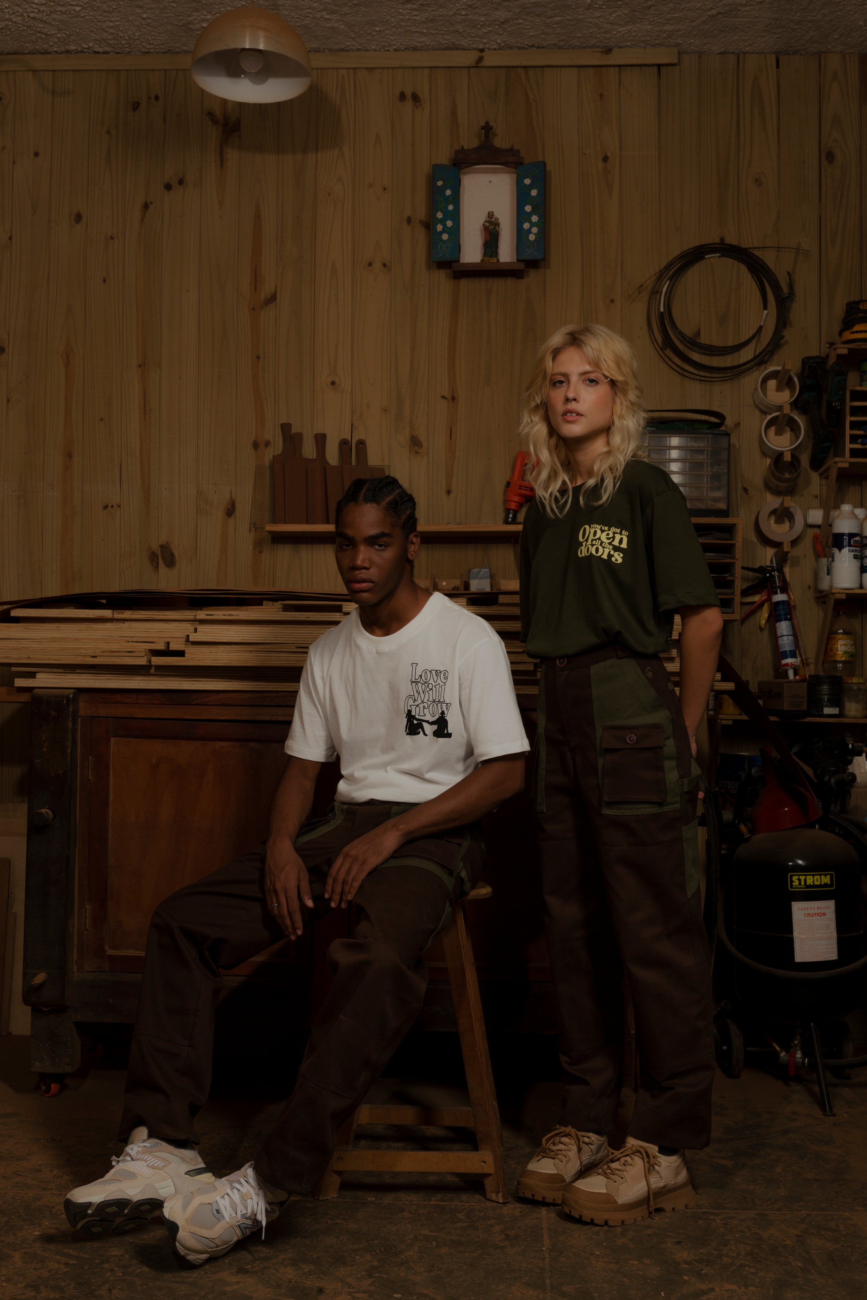 Cargo Carpenter Pants