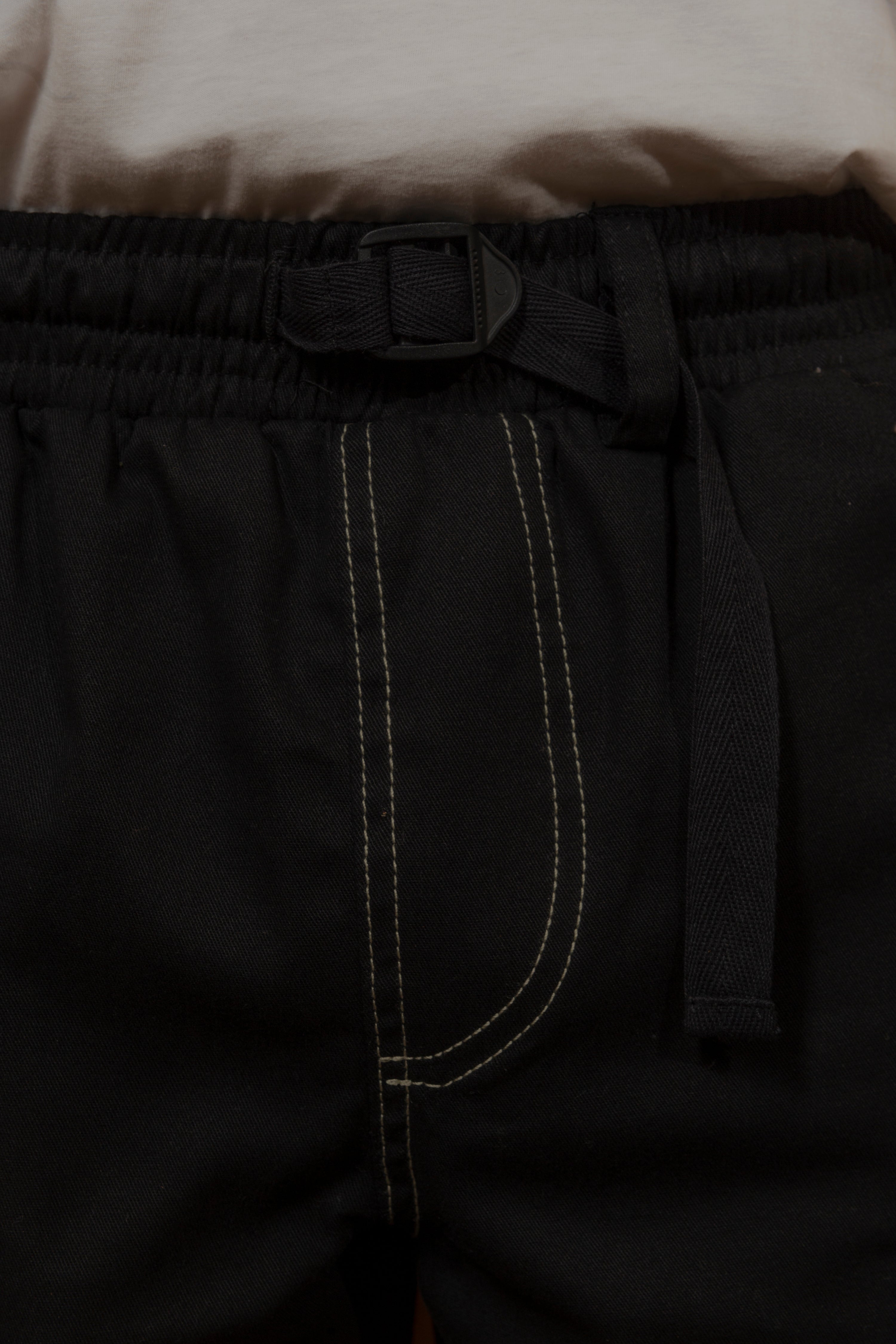 Black Folder Shorts